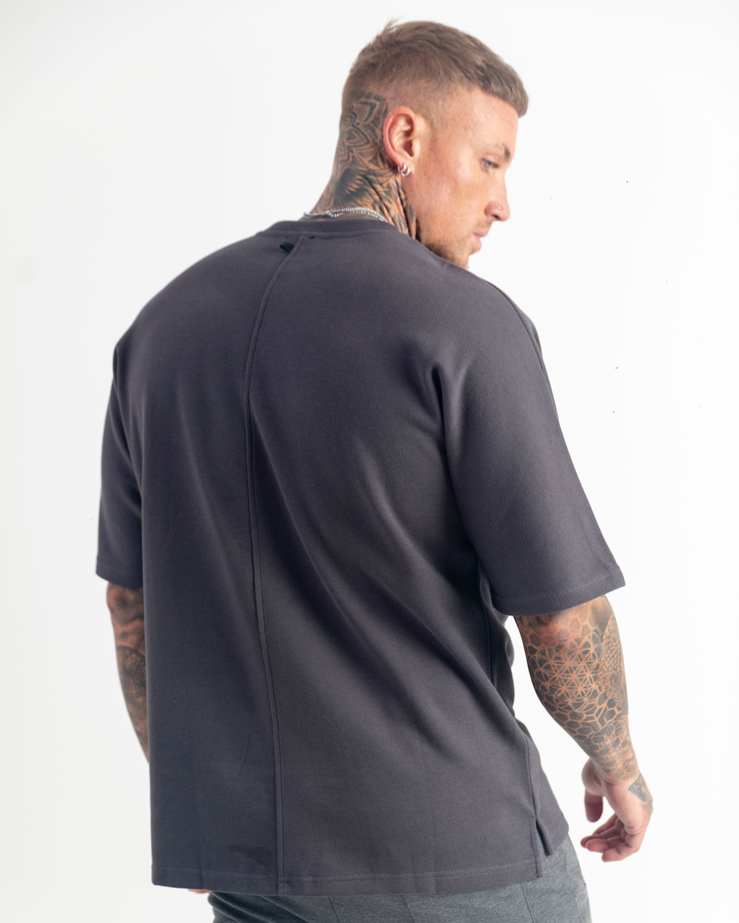 Premium Oversized T-shirt Dark Grey