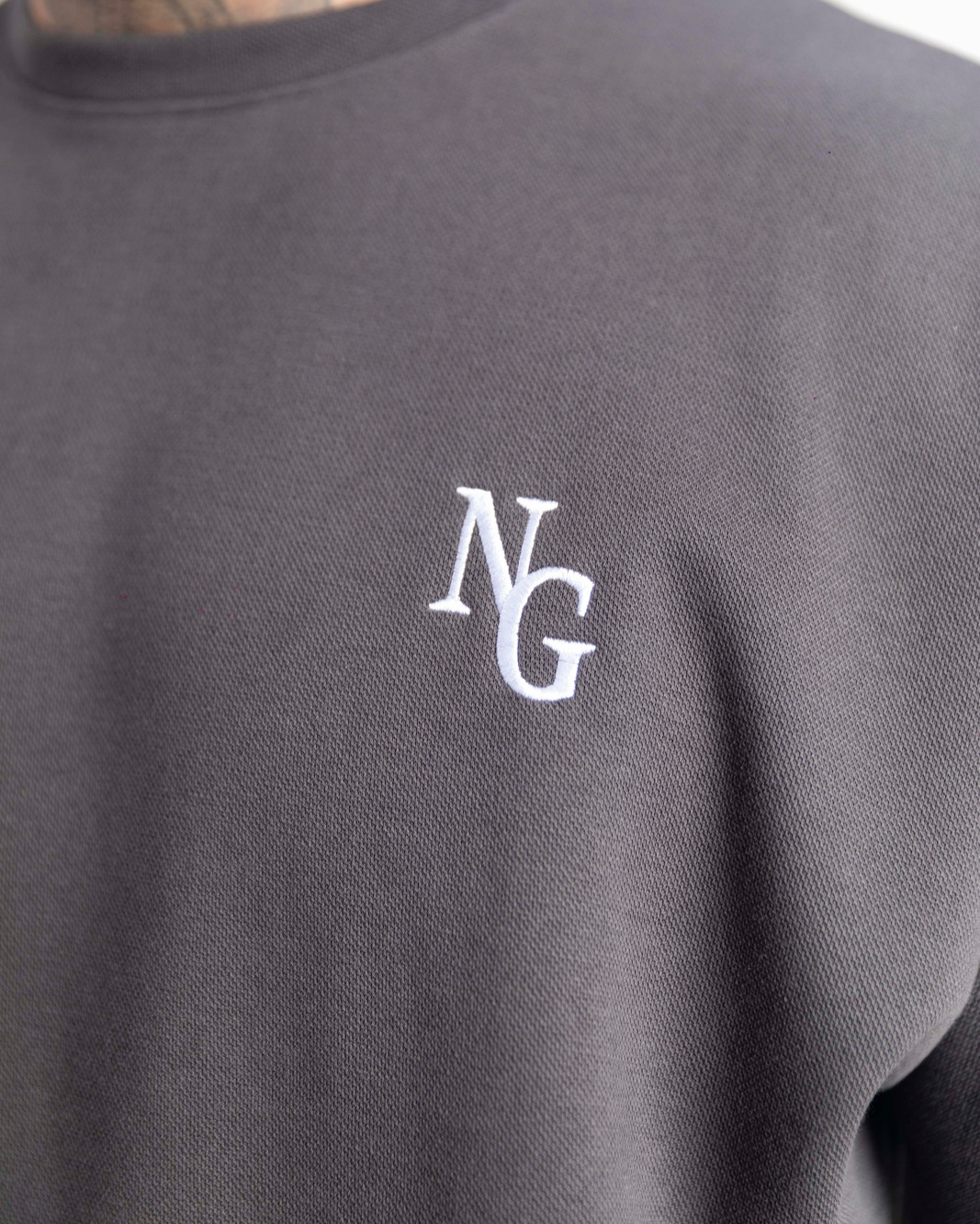 Premium Oversized T-shirt Dark Grey