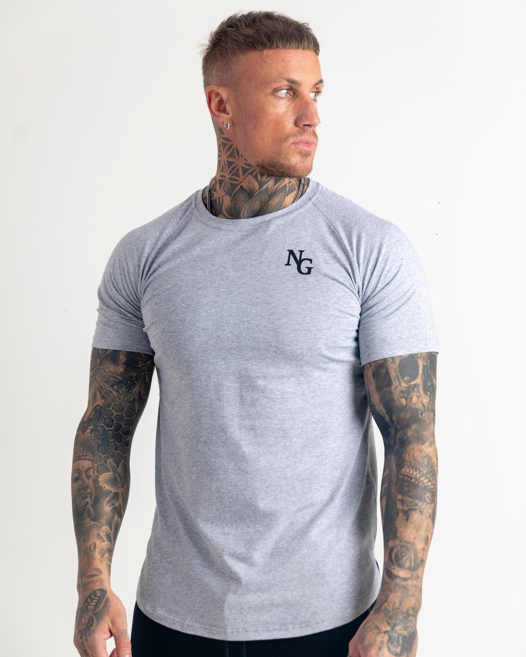 Gen 2 Fitted T-shirt light Grey