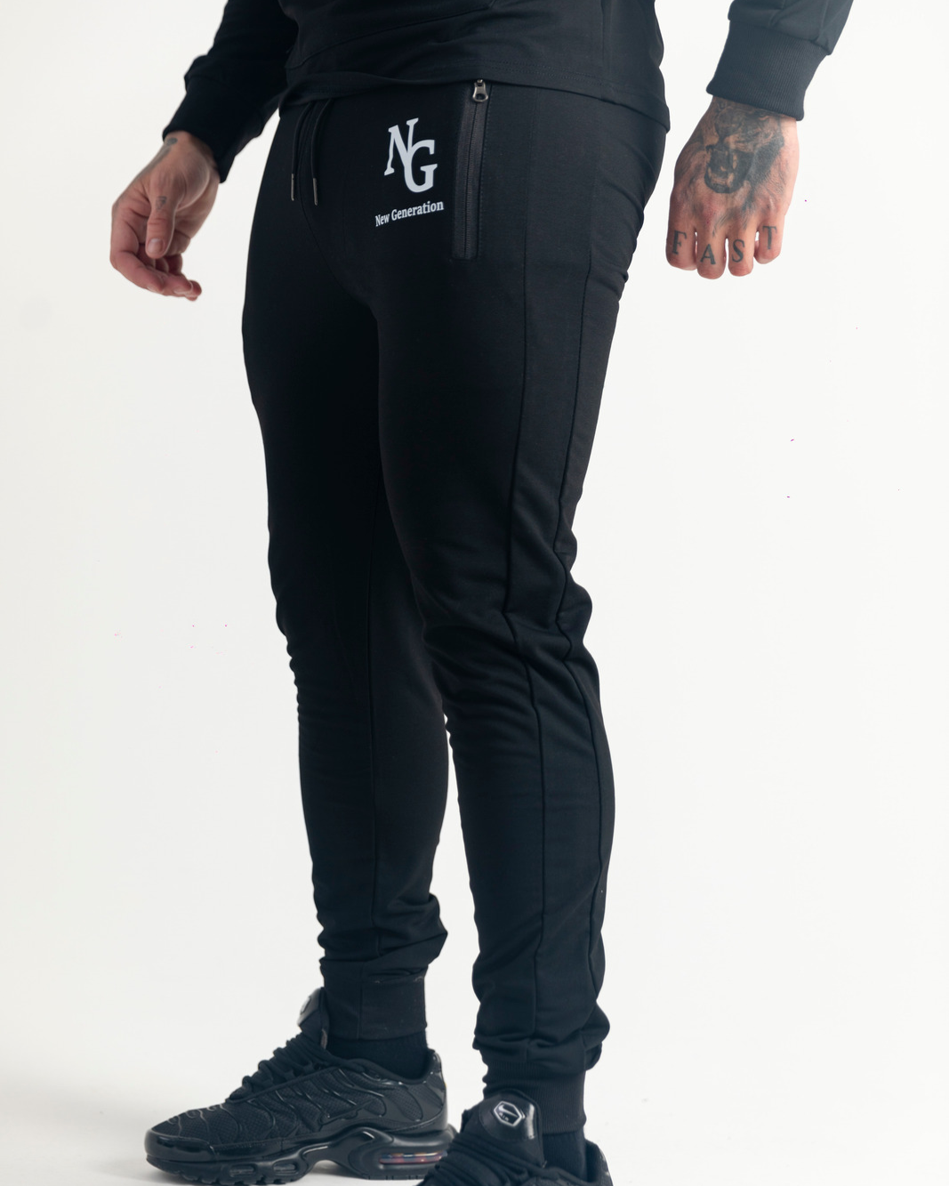 Gen 1 Black Tracksuit Bottoms