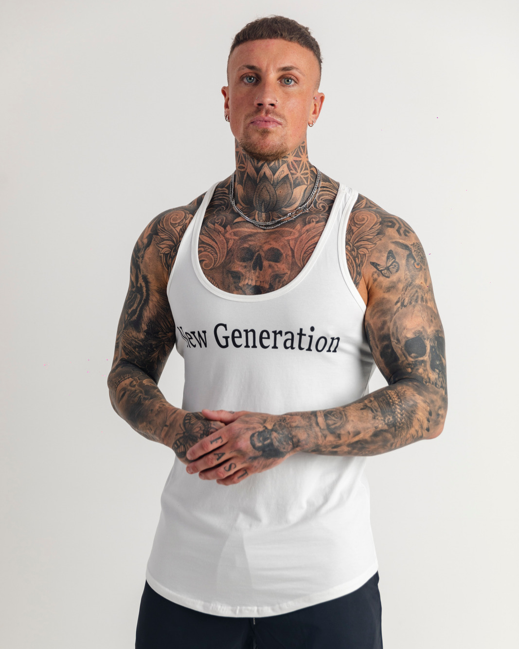 Gen 1 Bold vest white