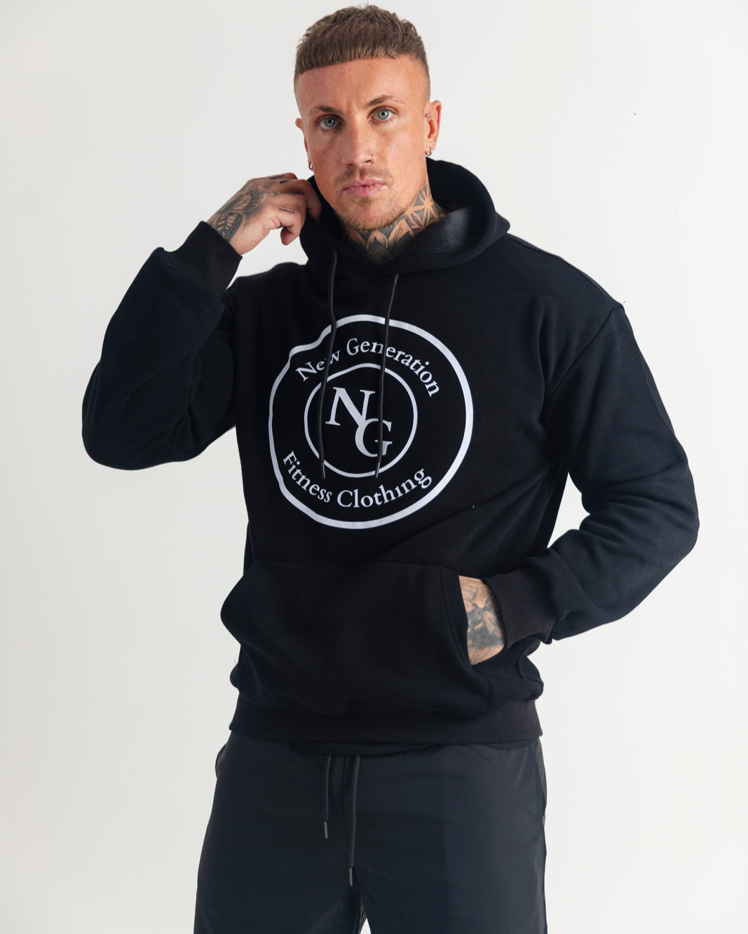 Gen1 Loose Fit Hoody Black