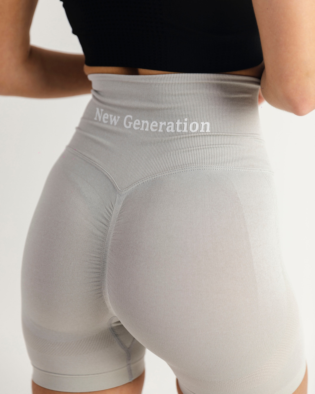 Gen 1 Stone grey ladies shorts