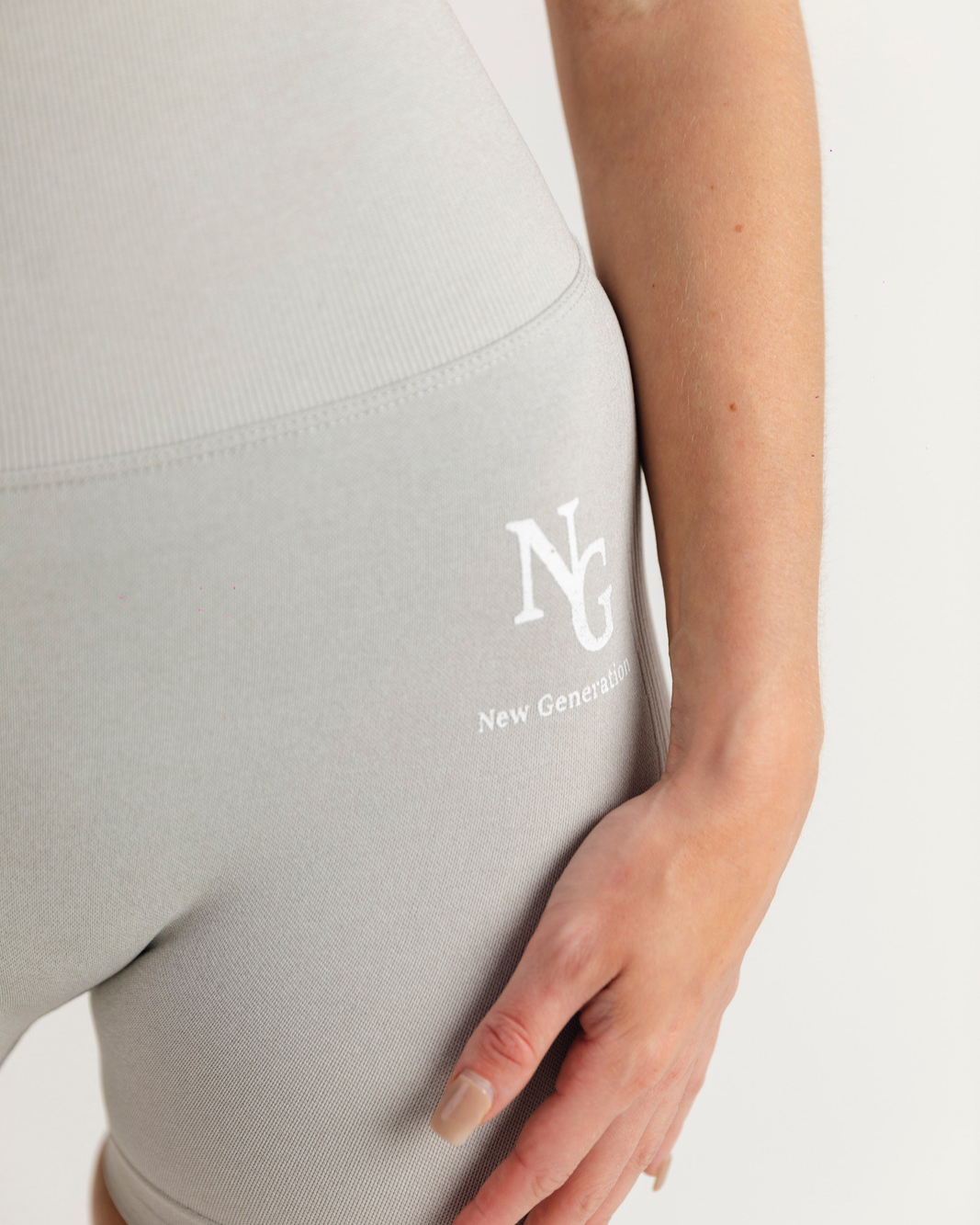 Gen 1 Stone grey ladies shorts