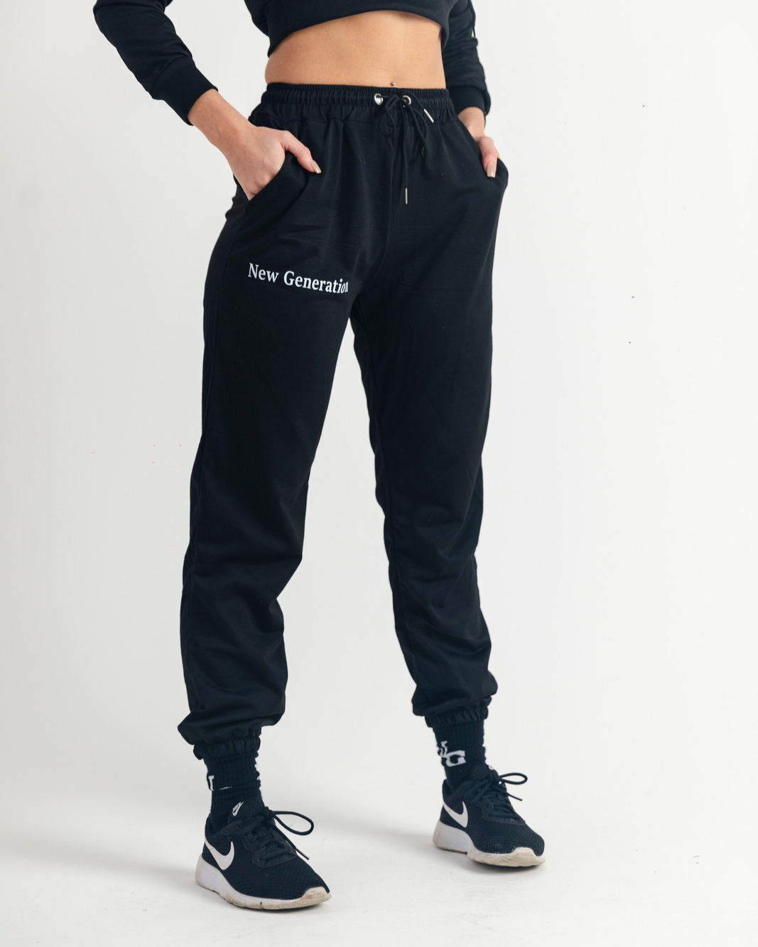 Gen 1 Ladies black lounge set