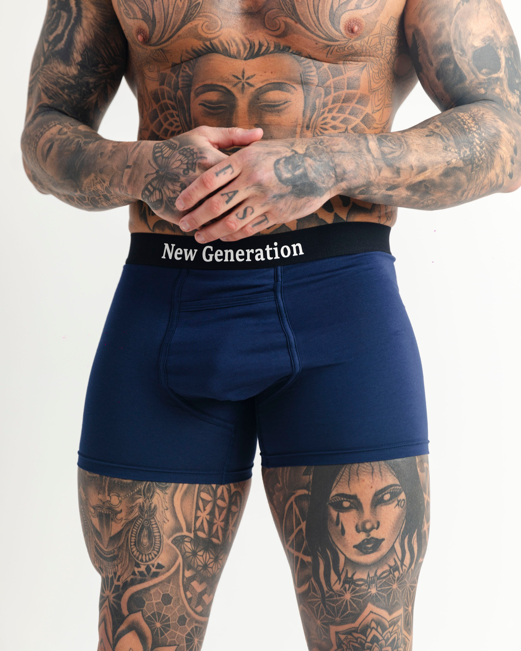 Gen 1 Mens Blue boxers