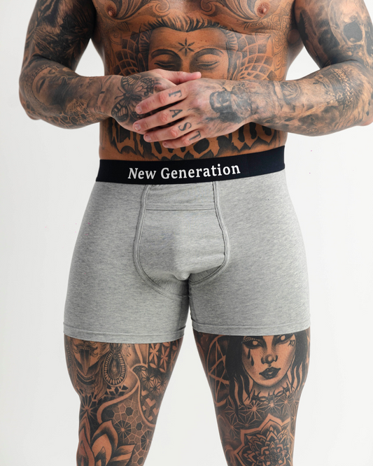 Gen 1 Mens Grey boxers