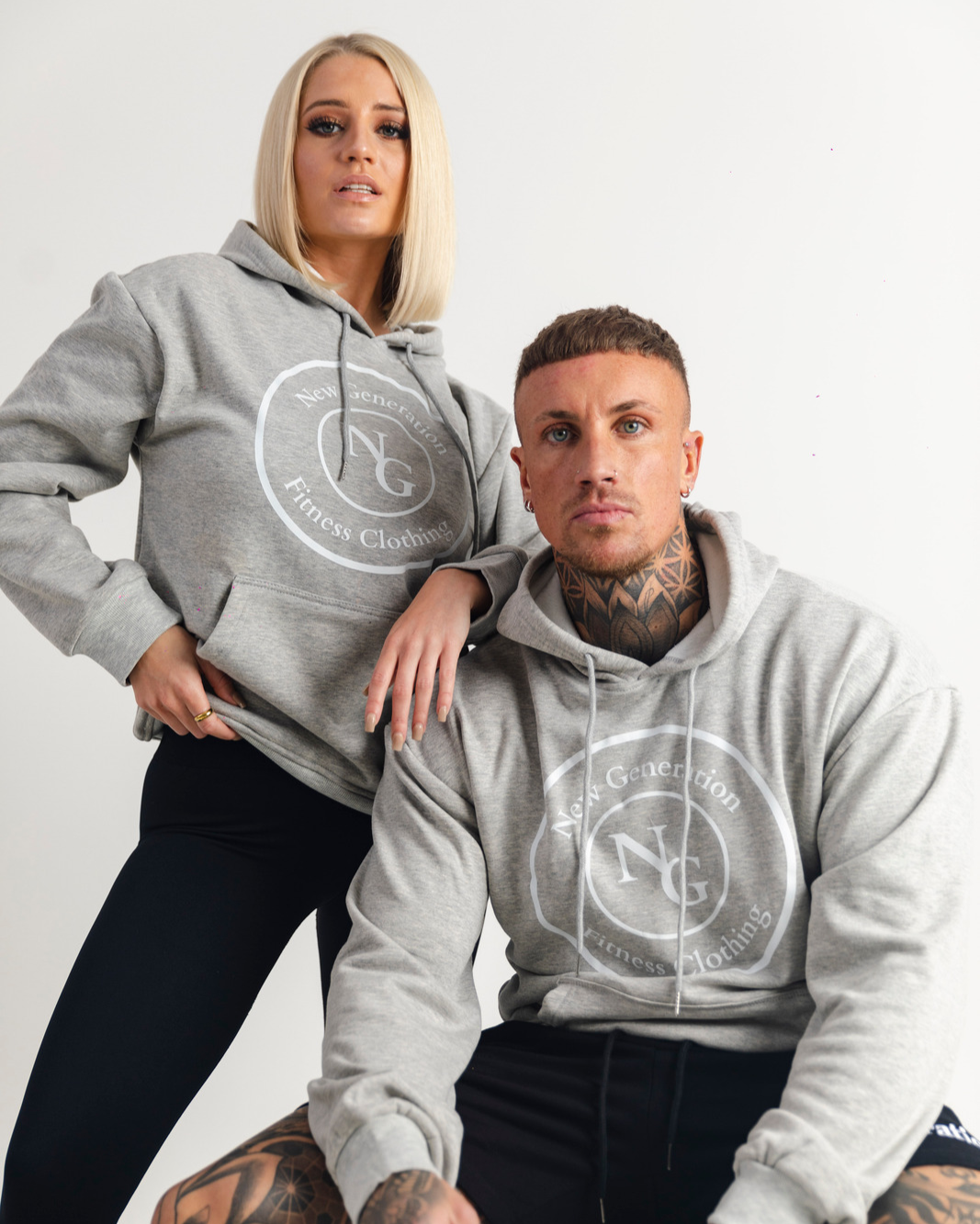 Gen1 Loose Fit Hoodie Grey