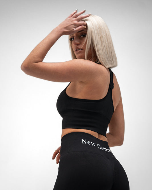 Gen 2 Knot Back Bra Black