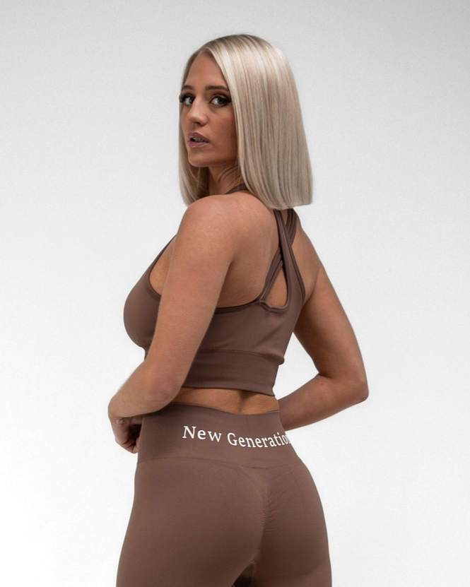 Gen 2 String back bra Mocha