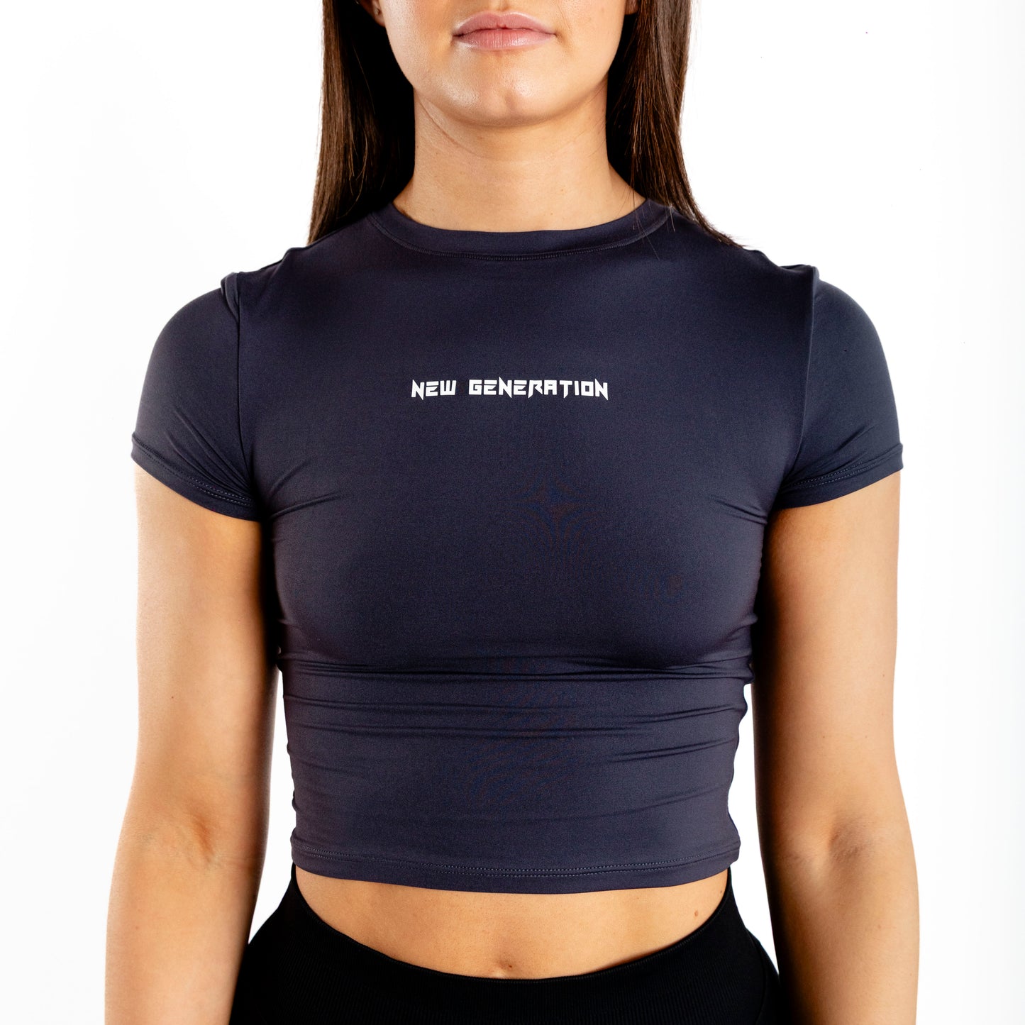 Navy Baby Tee