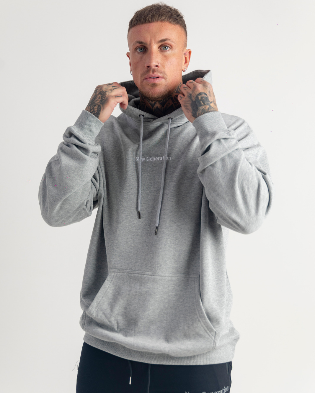 Gen 2 Oversized Hoody Light Grey