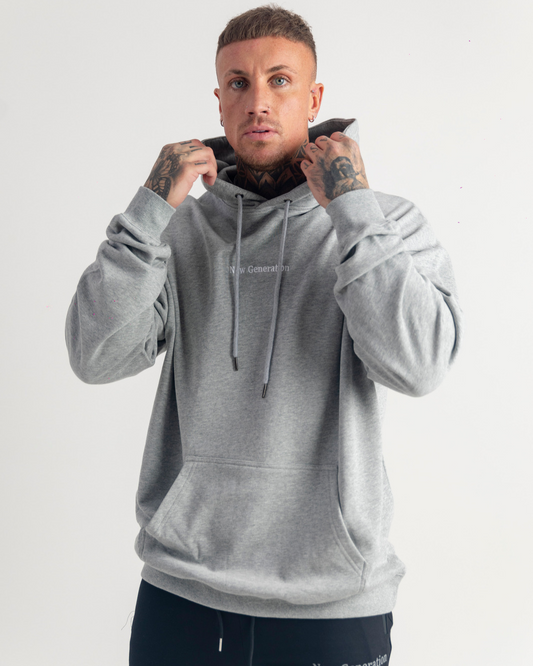 Gen 2 Oversized Hoody Light Grey